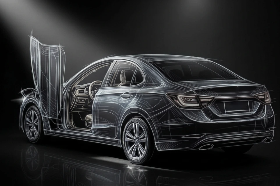 DualOne Door System Sketch